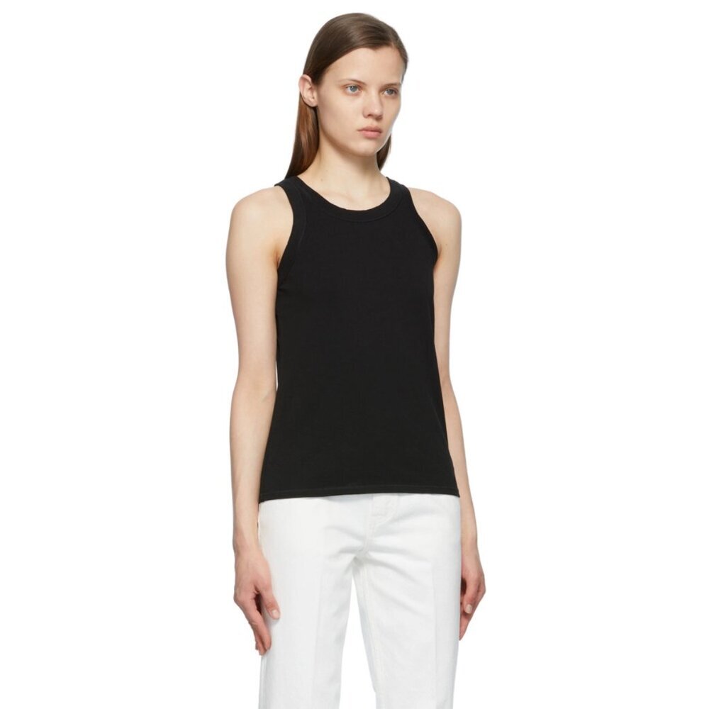 The Row Frankie Tank Top in Black